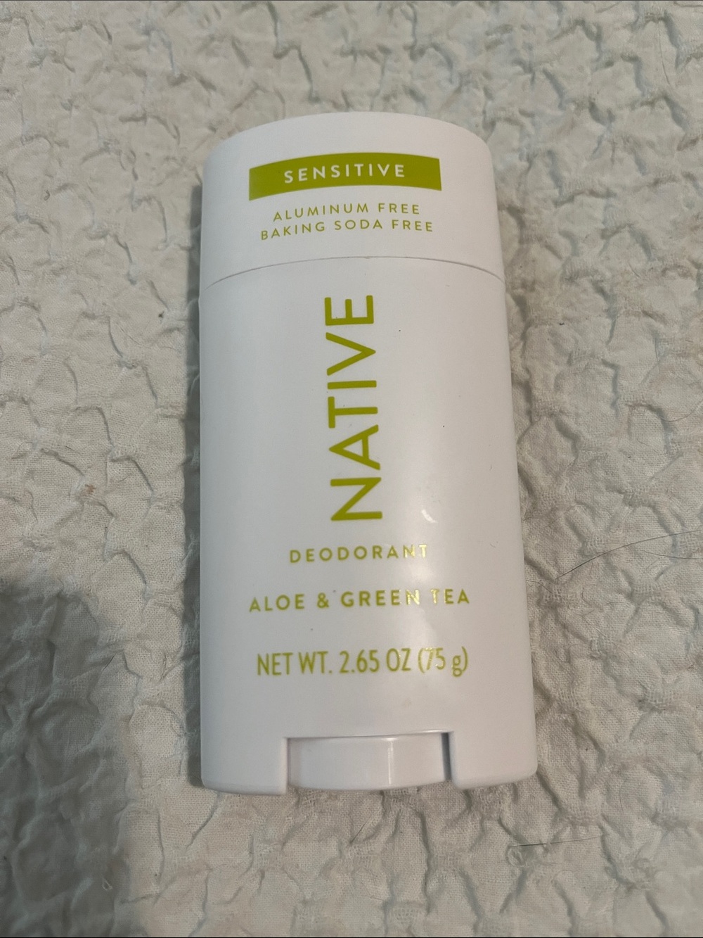 NWT Native Sensitive Deodorant Aloe and Green Tea